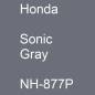 Preview: Honda, Sonic Gray, NH-877P.